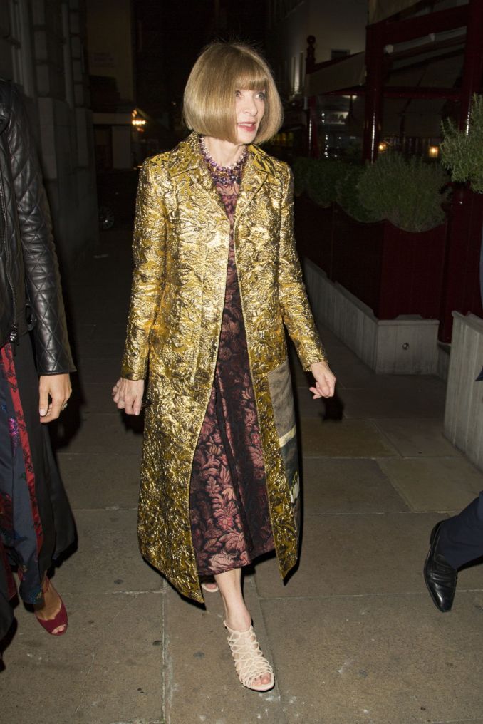 Amerikietiškojo „Vogue“ vyr. redaktorė Anna Wintour