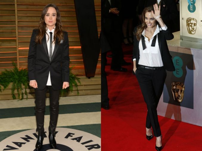 Ellen Page, Angelina Jolie