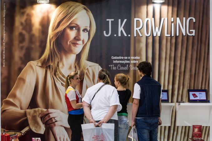 J.K. Rowling knygos pristatymas
