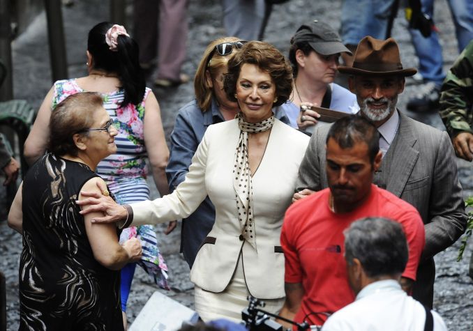 Aktorė Sophia Loren
