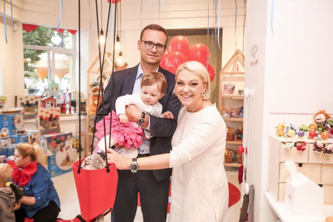 Agnė Grigaliūnienė su šeima