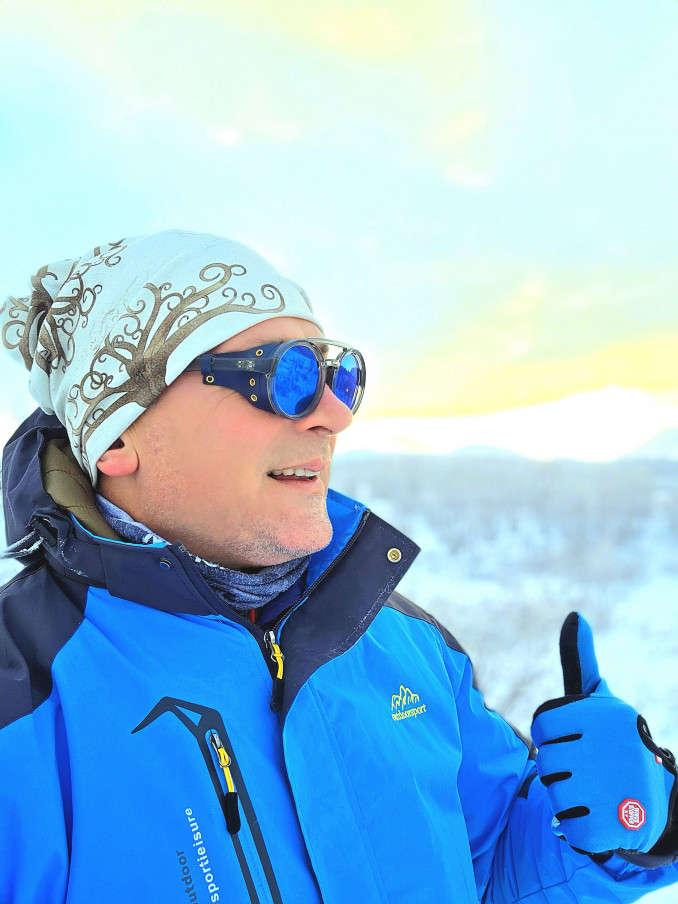 A. Paltarokas už poliraiono rato žygyje