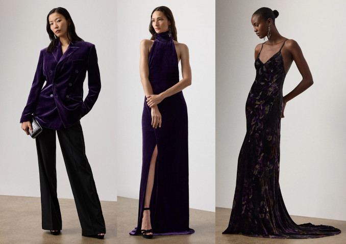 „Ralph Lauren Collection“ šventinės 2025 m. kolekcijos modeliai