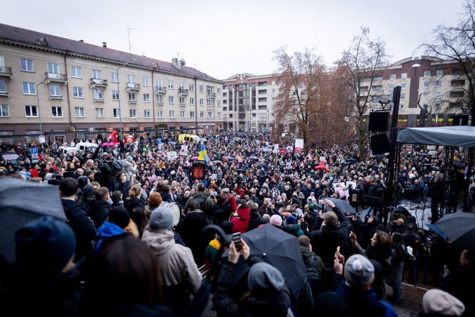 Mitingas „Šalin rankas nuo laisvo žodžio“