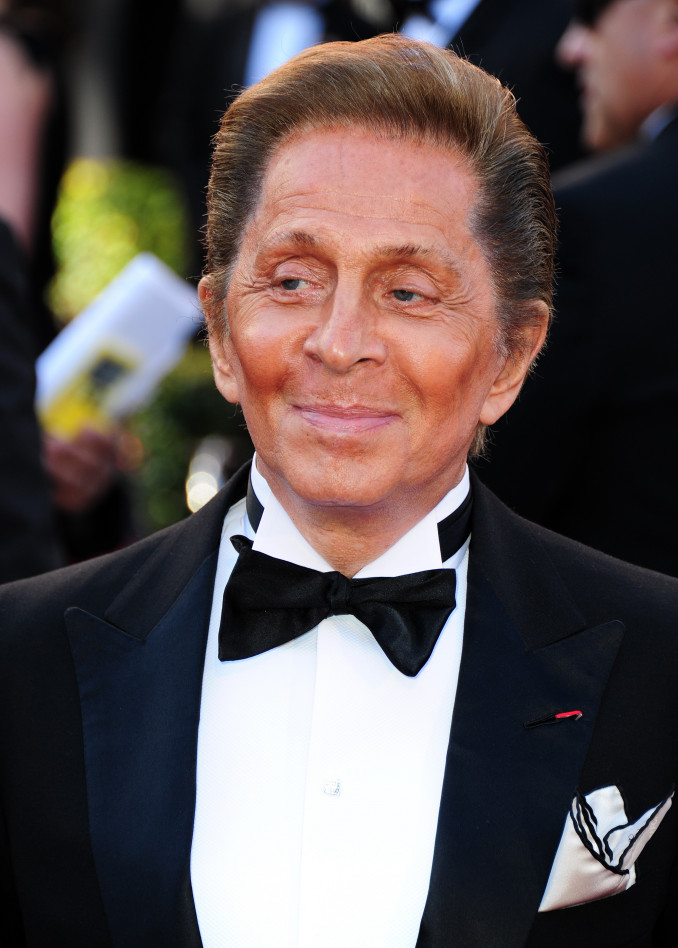 Mirė Italijos dizaineris Valentino, jam buvo 93-eji