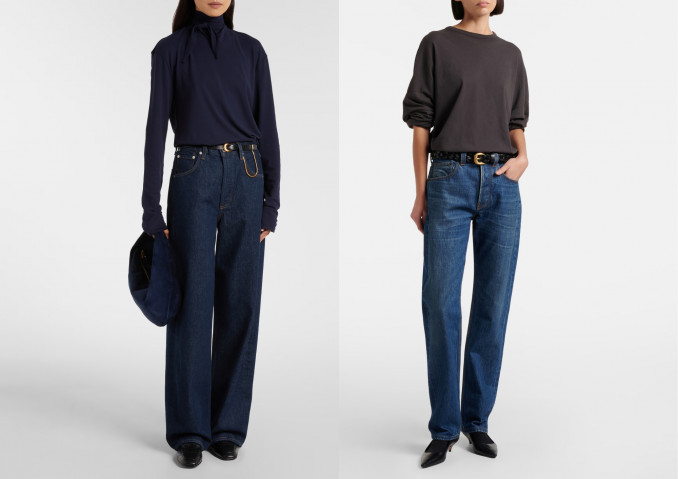 Džinsai: „Citizens of Humanity“ ir „The Row“