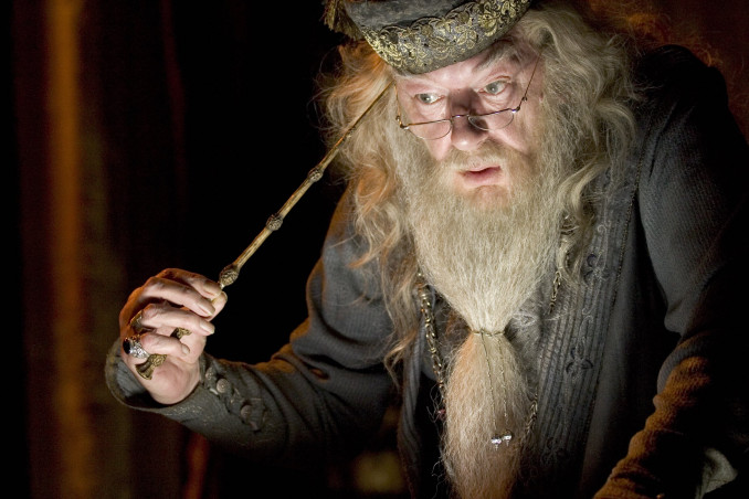 Michael Gambon as Albus Dumbledore