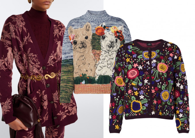 Megztiniai: „Etro“, „Stella McCartney“