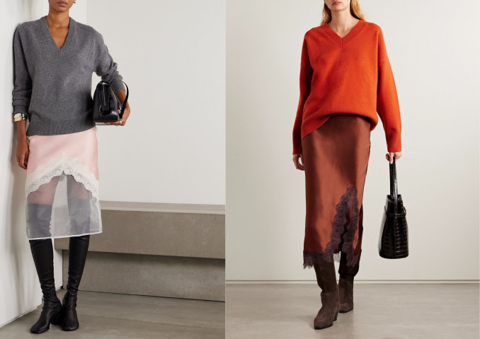 Sijonai: „Jil Sander“, „La Ligne“