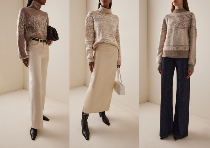 Megztiniai, „We Norwegians“, „Bogner“, „Khaite“