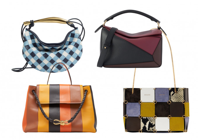 Rankinės: „Bottega Veneta“, „Loewe“, „Khaite“