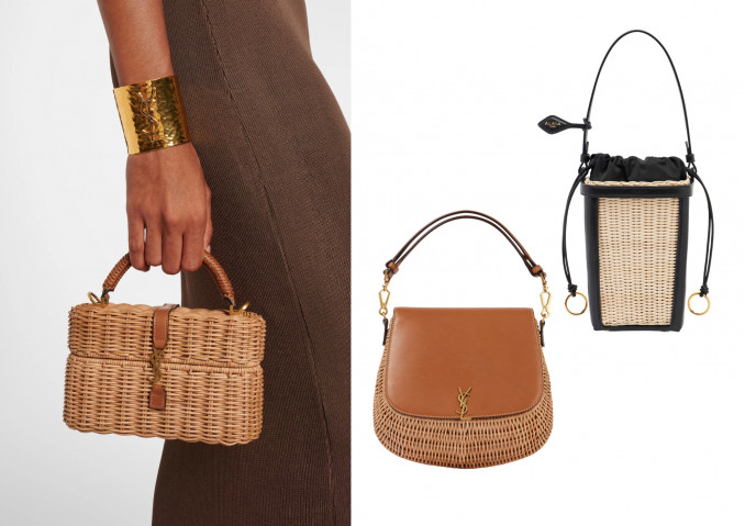 Rankinės: „Saint Laurent“, „Alaia“