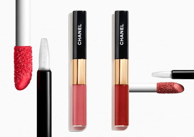 Skysti lūpų dažai „Le Rouge Duo Ultra Tenue“