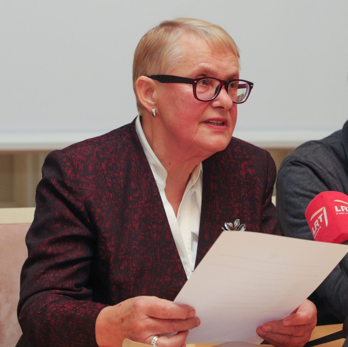 Nacionalinių kultūros ir meno premijų komisijai vadovauja literatūrologė Viktorija Daujotytė-Pakerienė.