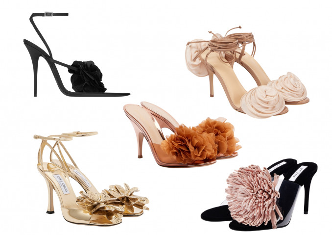 Aukštakulnės basutės: „Saint Laurent“, „Jimmy Choo“, „Gianvito Rossi“, „Magda Butrym“, „Alaïa“