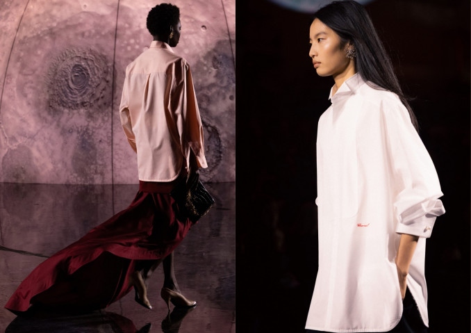 Marškiniai, pristatyti „Chanel“ 2026 m. pavasario ir vasaros kolekcijoje