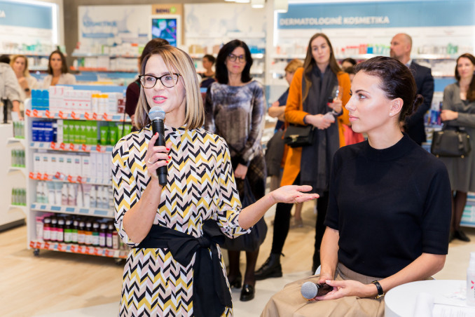 Kosmetologė Miglė Kručiūtė-Babickienė ir J. Žižė