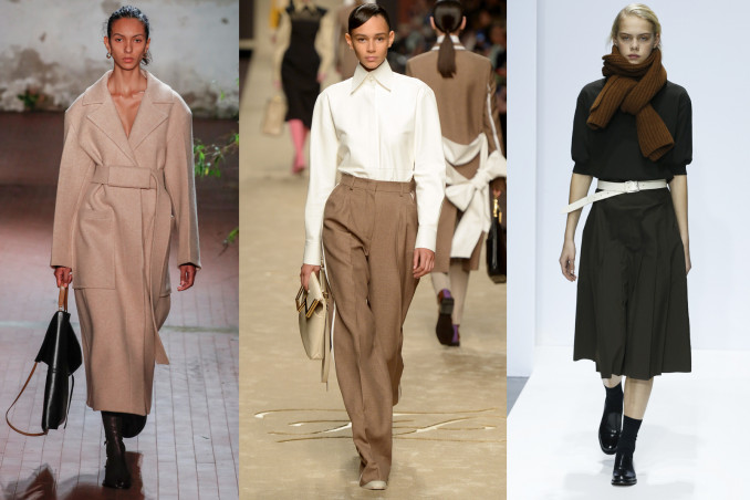 2019-ųjų rudens kolekcijos: JIL SANDER, FENDI, MARGARET HOWELL