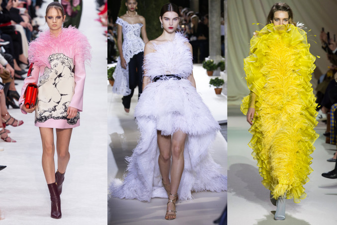 2019-ųjų rudens kolekcijos: VALENTINO, OSCAR DE LA RENTA, MARY KATRANTZOU