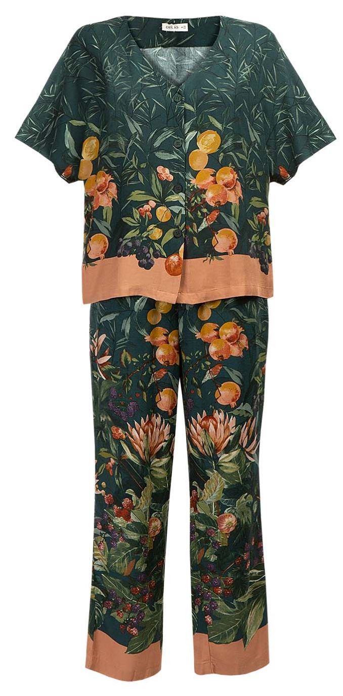 „Oysho“ pižaminių kelnių ir palaidinės komplektas