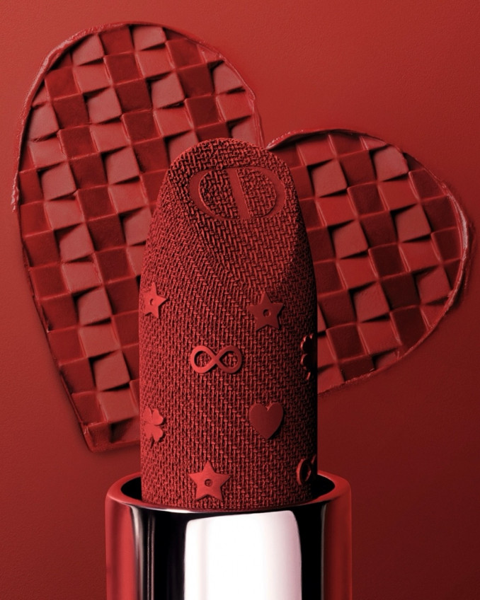 Riboto leidimo lūpų dažai „Rouge Dior“